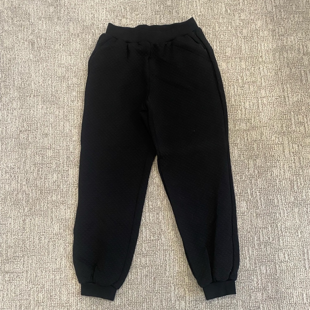 Pearl by Lela Rose Quilted Jersey Jogger Pants